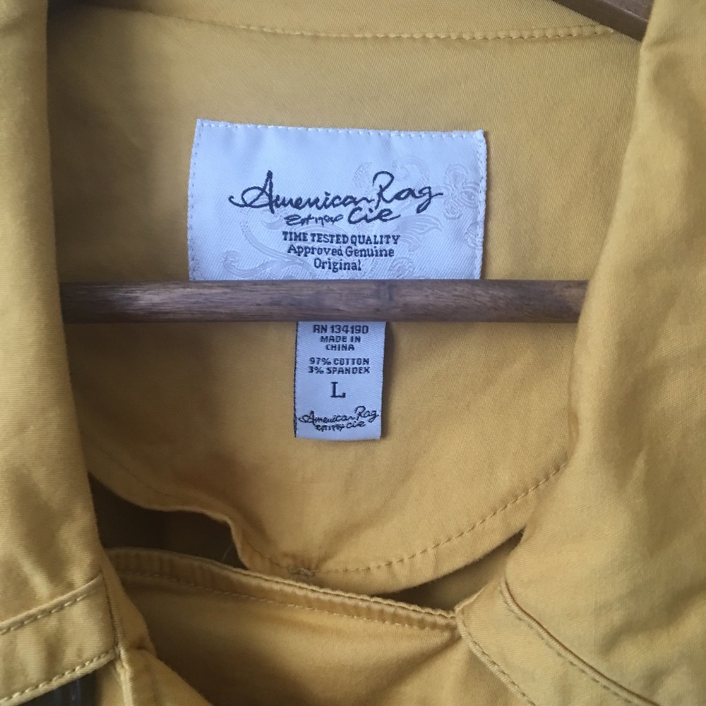 American Rag Double Breasted Jacket Size L - Picture 3 of 7